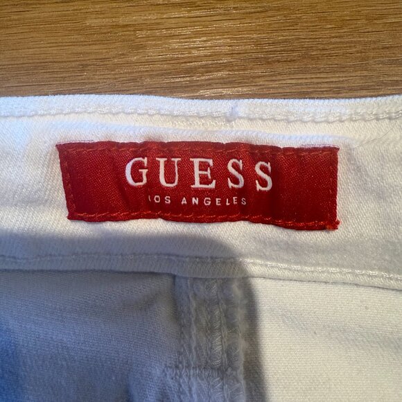 GUESS Jeans, White, Skinny Ankle Size 25 - Picture 4 of 5